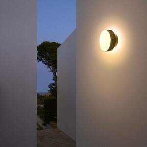 MARSET Plaff-on! LED kültéri falilámpa IP65 Ø16cm kép