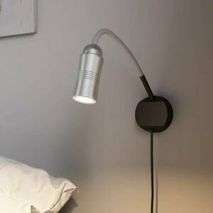 Neo! Flex Hotel II LED falilámpa, alumínium/ezüst kép