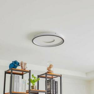 Lindby Edenia LED mennyezeti lámpa fek/fehér CCT kép