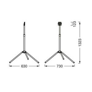 Ledvance LED munkafény Value Tripod egylángú, 20W-os LED munkafény kép