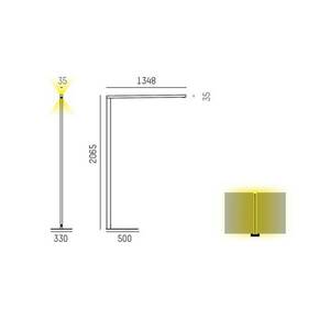 Molto Luce Lens Short Double F dimmelhető fekete kép