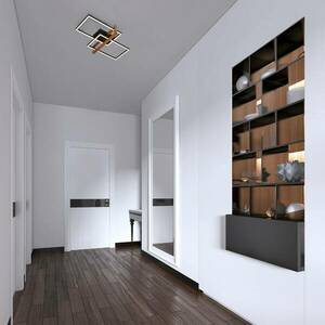 LED mennyezeti világítás 3776015 2 izzós fával kép