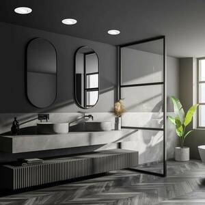 LED beépített spotlámpa 7597 3-as IP65 4000K fehér kép
