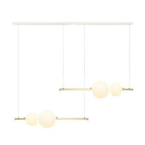 LED lógó világítás 22235, 105 cm, arany/fehér/opál kép