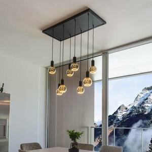 SEGULA floating globe G125 E27 6W szürke üveg nyit kép