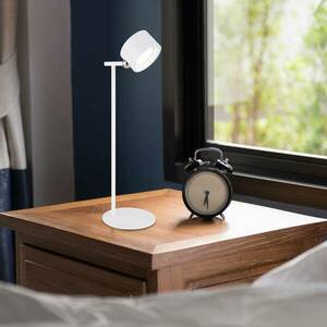 LED akkus asztali lámpa Jorje CCT 4/1 fehér kép