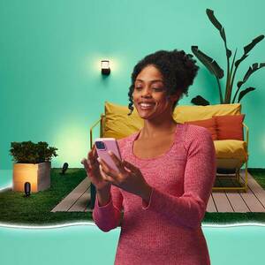 WiZ Smart Outdoor LED-csík klt, WLAN RGBW IP65 5m kép