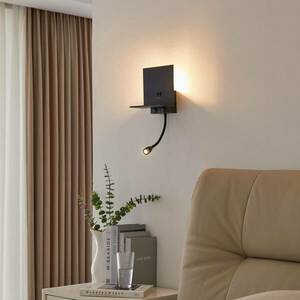 Lindby Thorid LED fali világítás, rugalmas kar kép