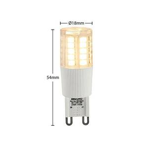 Arcchio LED tűsarkú lámpa, G9, 4, 5 W, világos, 2700 K kép