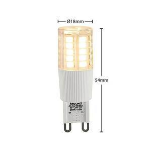 Arcchio LED tűsarkú lámpa, G9, 4, 5 W, világos, 3.000 K kép