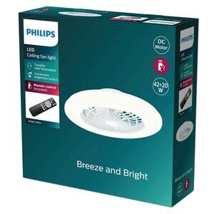 Philips Amigo mennyezeti ventilátor LED világítás kép