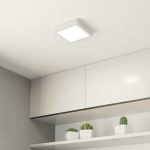 Fueva 5 IP44 3000K fehér 16x16cm LED mennyezeti lámpa 16x16cm kép