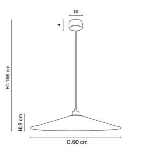 MARKET SET Sonia Laudet lógó lámpa Ø 60 cm curry kép