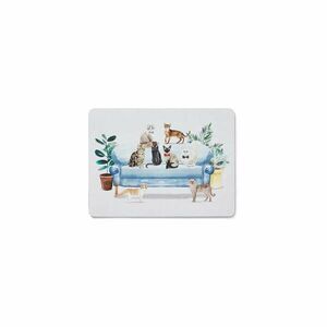 Curious Cats 4 db-os parafa tányéralátét szett, 21, 5x29 cm - Cooksmart ® kép