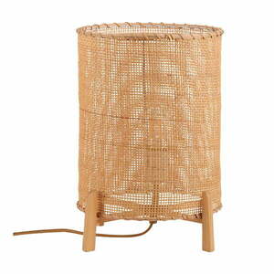 Wala rattan asztali lámpa, magasság 35 cm - SULION kép