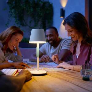 Philips Hue Go LED asztali világítás búra fehér kép