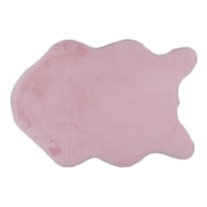 Műszőrme, rózsaszín, 60x90, RABIT TYP 5 kép