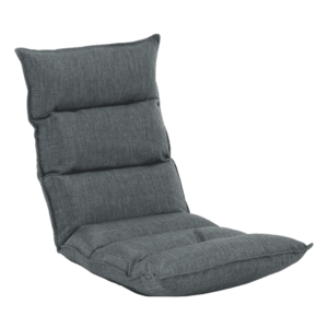 Relaxáló fotel, szövet szürke, LOTA NEW kép