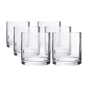 Whiskys poharak, 6 db-os szett, 350 ml, átlátszó, GRANITY TYP 4 kép