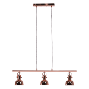 Függőlámpa retro stílusban, fém, rose gold, AVIER TYP 4 kép