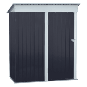 Pléh kerti szerszámos ház, antracit/fehér, 1, 6x0, 9 m, NELON kép