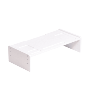 Monitor állvány, bambusz, fehér, ELARO TYP 3 kép