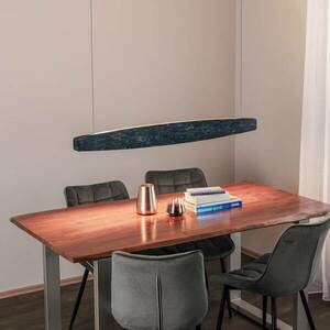 Quitani Lysia LED függő, oxidált/fekete, 118 cm kép