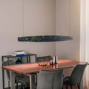 Quitani Lysia LED függő, oxidált/fekete, 148 cm kép