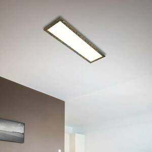 Quitani Aurinor LED panel, arany patinázott, 125 cm kép