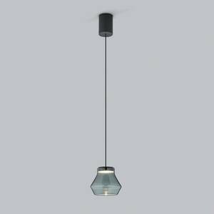 Helestra Fou LED lógó világítás füstüveg 11x9, 5cm kép