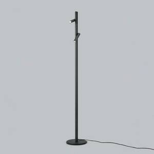Helestra Coni LED álló lámpa 2 spot 160cm fekete kép
