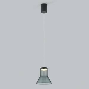 Helestra Fou LED lógó világítás füstüveg 13x13, 5cm kép