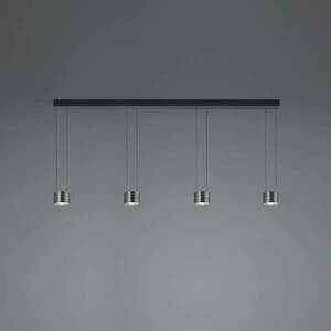 BANKAMP Impulse Flex LED függő lámpa 4 izzó fekete kép