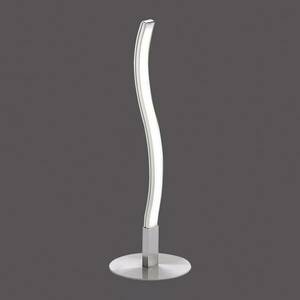 LED asztali lámpa Wave 3, 000K 30cm acél kép
