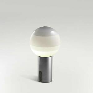 MARSET Dipping Light akkus asztali fehér/grafit kép