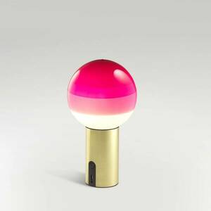 MARSET Dipping Light akkus asztali rózsaszín/réz kép