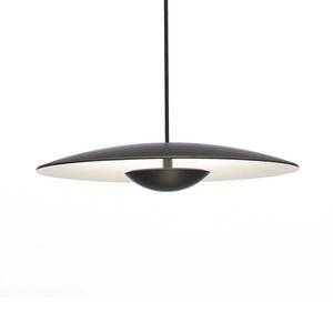 MARSET Ginger LED függő triac Ø32cm wenge/fehér kép