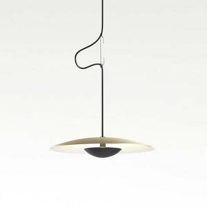 MARSET Ginger LED függő, triac Ø20cm sárgaréz/fehér kép