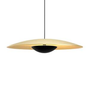 MARSET Ginger LED-es függő, triac Ø32cm sárgaréz kép