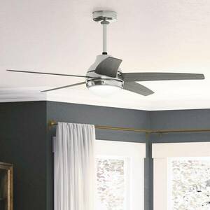 Hunter Bernard AC LED mennyezeti ventilátor szürke kép