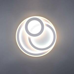 LED mennyezeti lámpa Mita, távirányítóval, CCT, kerek kép