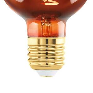 LED-lámpa E27 4W G60 2, 000K izzószál réz dimmelt kép