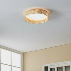 Luppineria bambuszhálós LED mennyezeti lámpa Ø 38cm kép