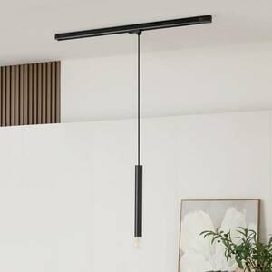 Arcchio Ejona sínes függő lámpa fekete E27 4/40cm kép