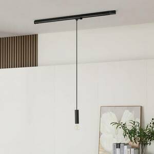 Arcchio Ejona sínes függő lámpa fekete E27 4/15cm kép