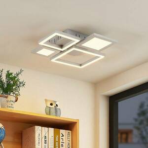 Lucande Narumi LED-es mennyezeti lámpa CCT, 38 cm, fehér kép