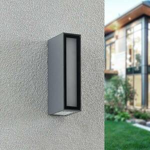Prios Loriava LED kültéri fali lámpa sötétszürke színben kép