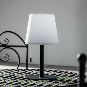 Lindby LED-es újratölthető asztali lámpa Ragnaris, USB, RGBW, szabályozható kép