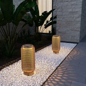 Lindby Vetle LED napelemes dekorációs lámpa, 25 cm kép