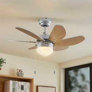 Starluna mennyezeti ventilátor világítással Minja silver quiet 78 cm kép